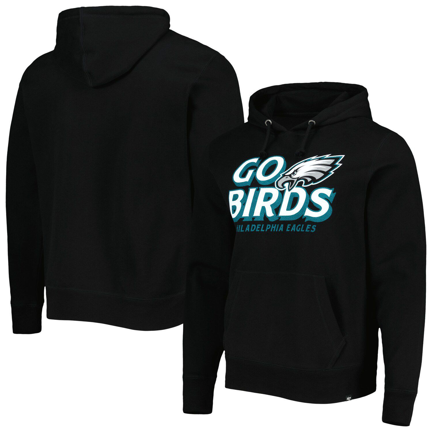 Lids Philadelphia Eagles Youth The Champ Is Here Pullover Hoodie - Midnight  Green