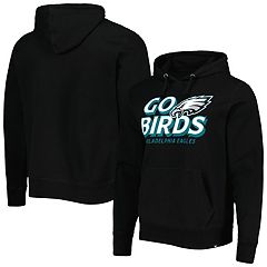 '47 Heather Gray Philadelphia Eagles Regional Headline Pullover Hoodie