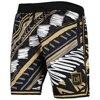 Men's Mitchell & Ness Black LAFC Tribal Fashion Shorts