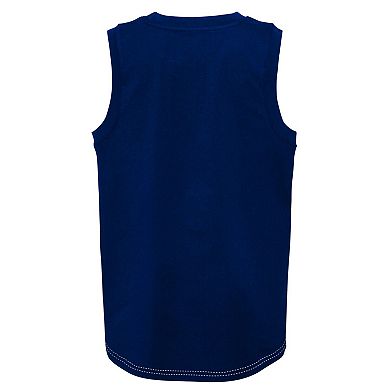 Youth White/Blue Tampa Bay Lightning Revitalize Tank Top