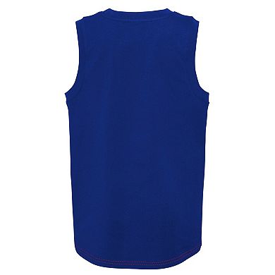 Youth Blue/Red New York Rangers Revitalize Tank Top