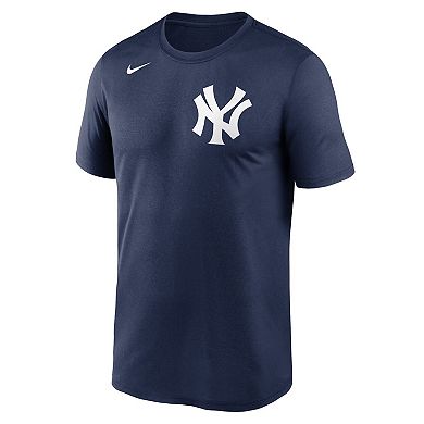 Men's Nike Navy New York Yankees New Legend Wordmark T-Shirt
