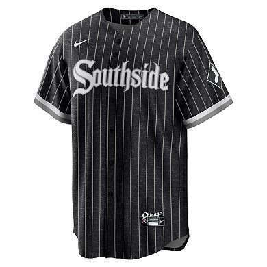 Men's Nike Bo Jackson Black Chicago White Sox City Connect Replica ...