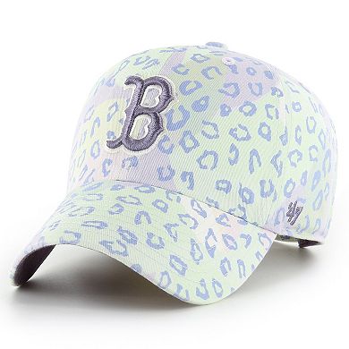 Women's '47 Purple Boston Red Sox Cosmic Clean Up Adjustable Hat