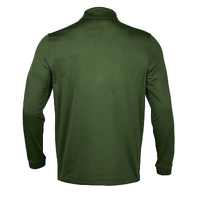 Men's Levelwear Hunter Green Minnesota Wild NHL x PGA Scout Midlayer Quarter-Zip Pullover Top