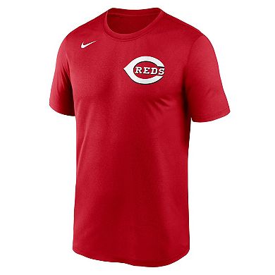 Men's Nike Red Cincinnati Reds New Legend Wordmark T-Shirt