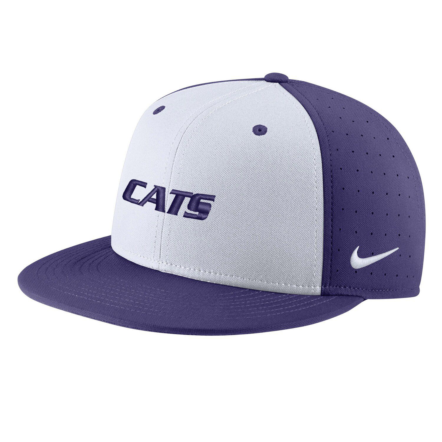 Nike Air Force Falcons Aero True Fitted Baseball Hat - Royal