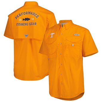 Men's Columbia Tennessee Orange Tennessee Volunteers Bonehead Button-Up Shirt