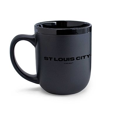 WinCraft St. Louis City SC 17oz. Black Tonal Mug