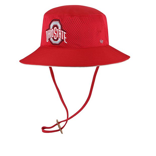 Ohio state bucket store hat with string