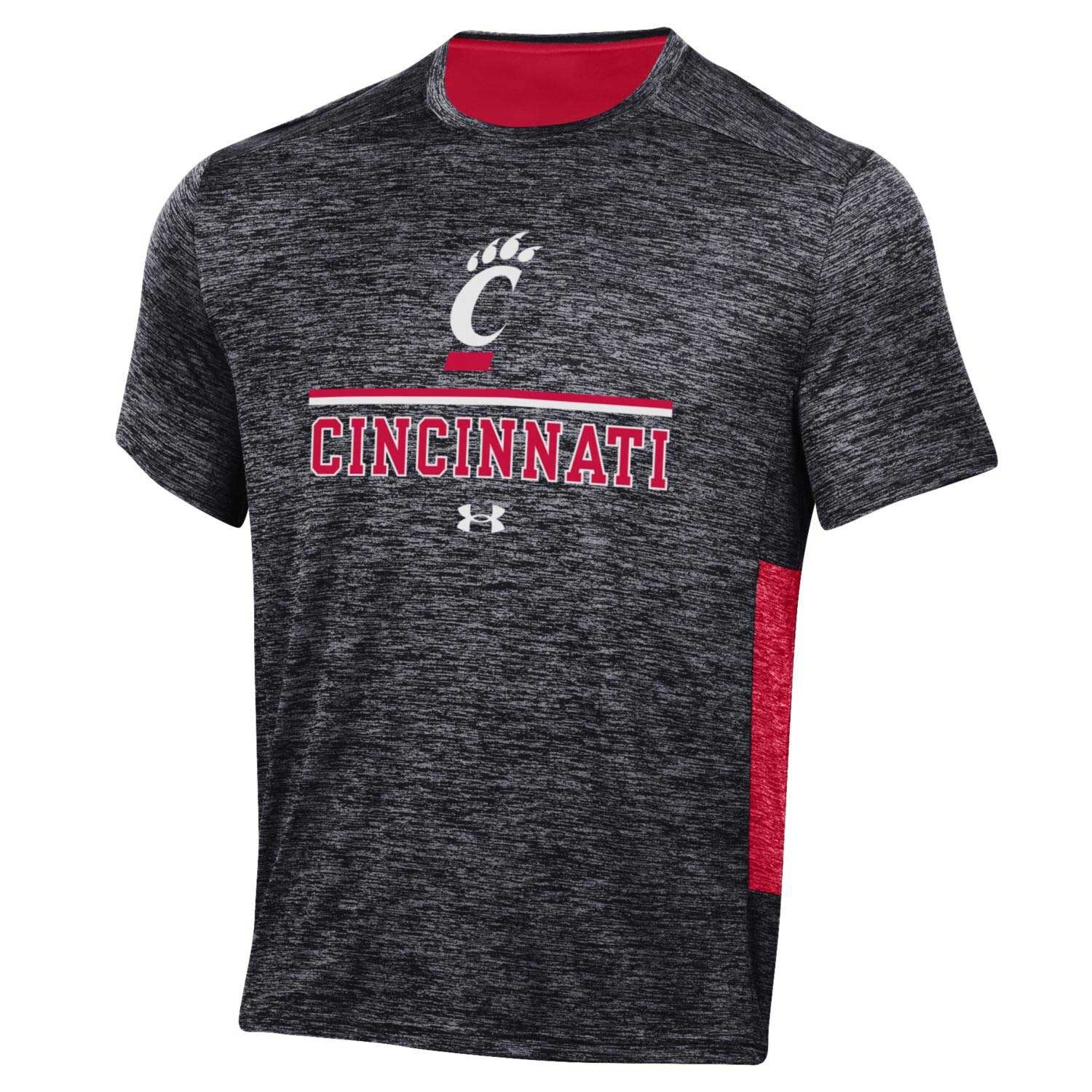 Youth Under Armour White Cincinnati Bearcats Gameday Oversized Logo Performance T-Shirt Size: Extra Large