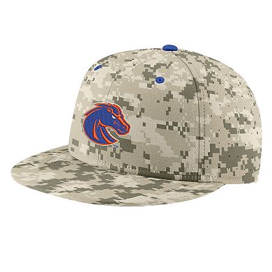 Men's Nike Camo Boise State Broncos Aero True Baseball Performance Fitted Hat