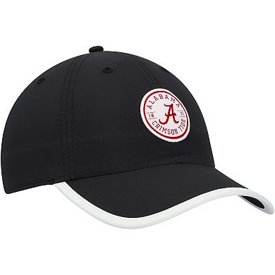 Men's '47 Black Alabama Crimson Tide Microburst Clean Up Adjustable Hat