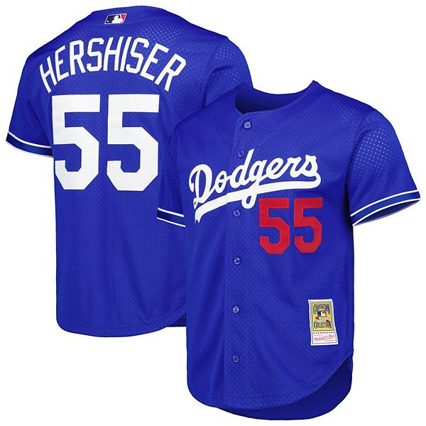 Men's Mitchell & Ness Orel Hershiser Royal Los Angeles Dodgers