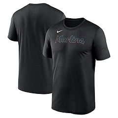 Men's Nike Red Miami Marlins 2021 City Connect Wordmark T-Shirt