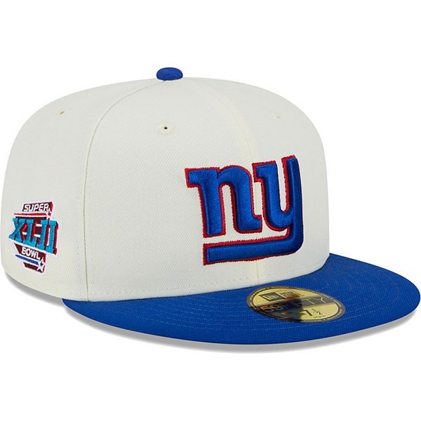 Men's New Era Cream New York Giants Retro 59FIFTY Fitted Hat