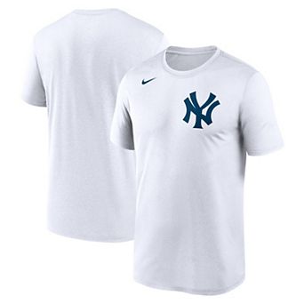Men's Nike White New York Yankees New Legend Wordmark T-Shirt