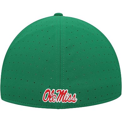 Men's Nike Green Ole Miss Rebels Aero True Baseball Performance Fitted Hat