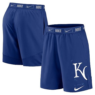 Men's Nike Royal Kansas City Royals Bold Express Performance Shorts