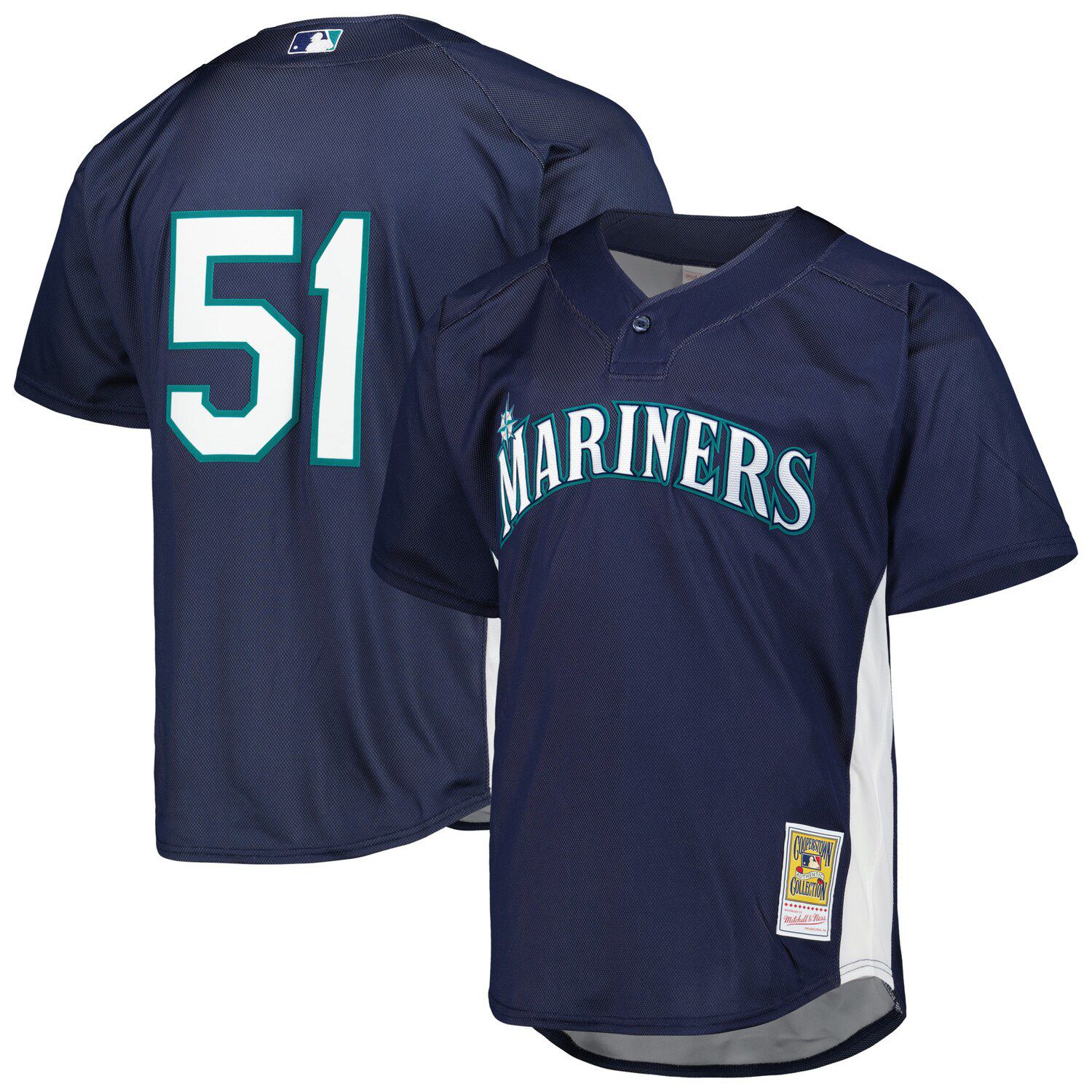 Mariners batting 2025 practice jersey