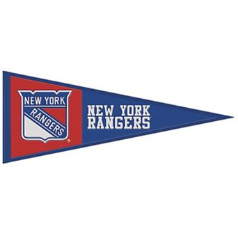 "WinCraft New York Rangers 13"" x 32"" Wool Primary Logo Pennant"