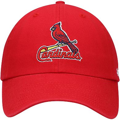 Men's '47 Red St. Louis Cardinals Clean Up Adjustable Hat