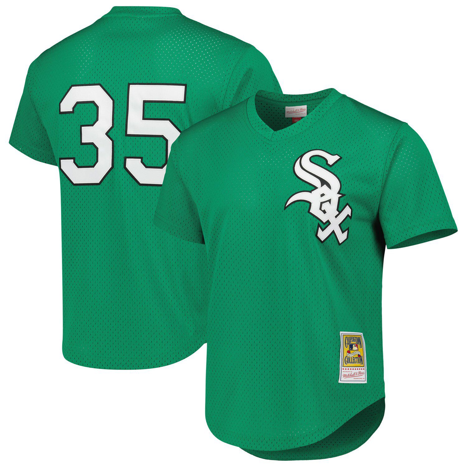 Bo Jackson Chicago White Sox Mitchell & Ness Youth Cooperstown Collection  Mesh Batting Practice Jersey - Black