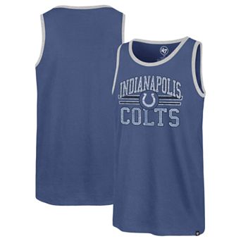 Men's '47 Blue Indianapolis Colts Winger Franklin Tank Top