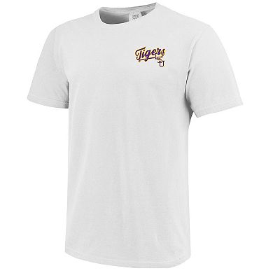 Men's White LSU Tigers Alex Box Stadium Baseball T-Shirt