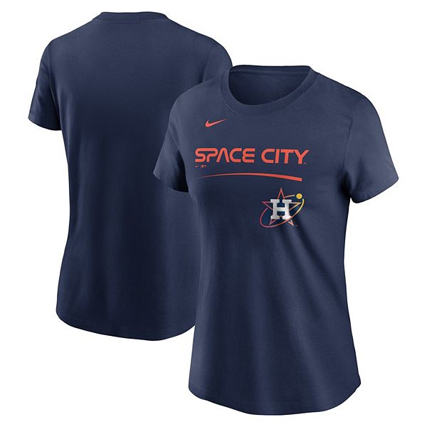 Nike Women's Houston Astros Wordmark Short Sleeve T-shirt