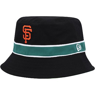 Men's New Era Black San Francisco Giants Reverse Bucket Hat
