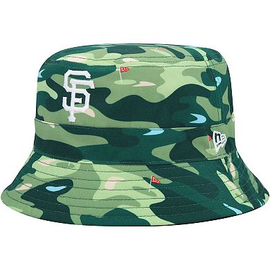 Men's New Era Black San Francisco Giants Reverse Bucket Hat