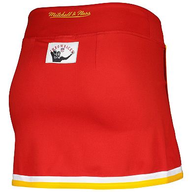 Women's Mitchell & Ness Red Kansas City Chiefs Skort