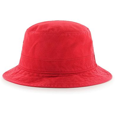 Men's '47 Red Washington Nationals Primary Bucket Hat