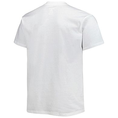 Men's Fanatics Branded Purple/White Phoenix Suns Big & Tall Two-Pack T-Shirt Set