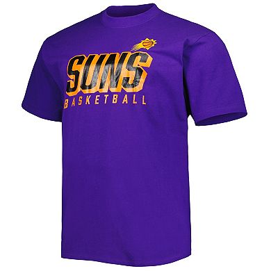 Men's Fanatics Branded Purple/White Phoenix Suns Big & Tall Two-Pack T-Shirt Set