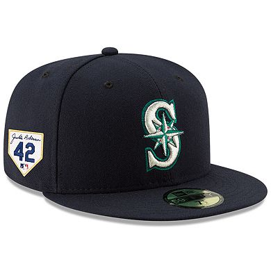 Men's New Era Navy Seattle Mariners 2023 Jackie Robinson Day 59FIFTY Fitted Hat