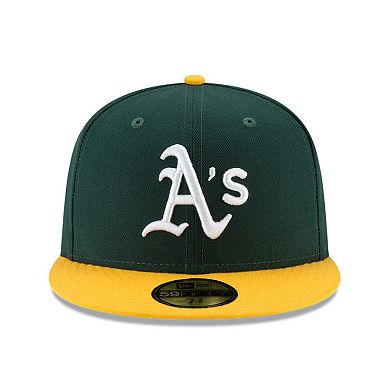Men's New Era Green Oakland Athletics 2024 Jackie Robinson Day 59FIFTY Fitted Hat