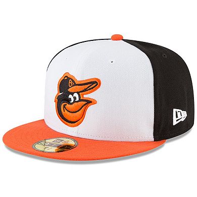 Men's New Era White/Black Baltimore Orioles 2023 Jackie Robinson Day 59FIFTY Fitted Hat