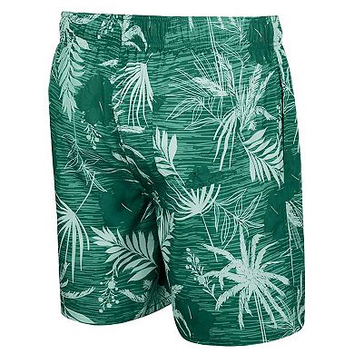 Men's Colosseum Green Michigan State Spartans What Else is New Swim Shorts