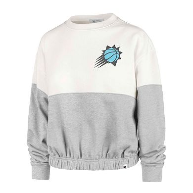 Women's '47 Cream Phoenix Suns 2022/23 City Edition Take Two Bonita Sweatshirt