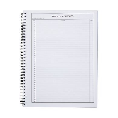 Carbonless Laboratory Notebook with 100 Sheets, Engineering Paper (2 Pack)