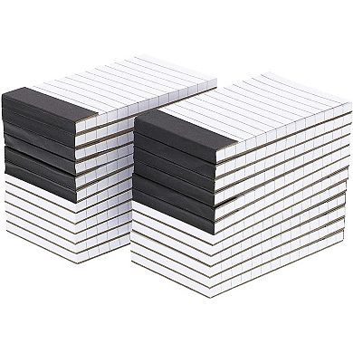 24Pack Mini Small Pocket Size Notepads Memo Pad Notebooks Lined Paper