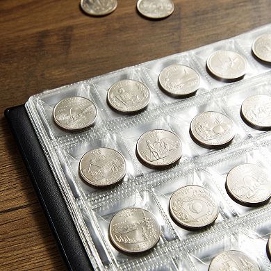 240 Pockets Coin Collection Album, Coin Holder for Collectors