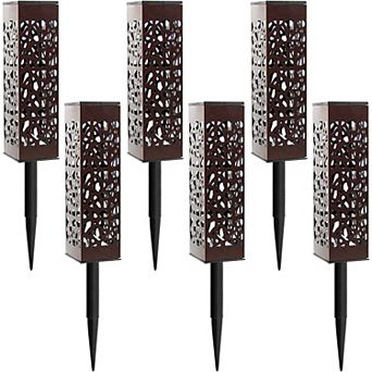 Maggift Solar Garden Lights, Outdoor Pathway Lights for Lawn, Patio, Yard, Garden Walkway