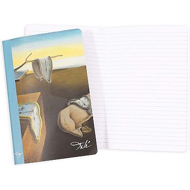 Salvador Dalí Soft Cover Travel Journal Notebooks (A5 Size, 6 Pack)