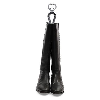 6 Pack Folding Boot Shaper Stands for Women's and Men's Boots Storage