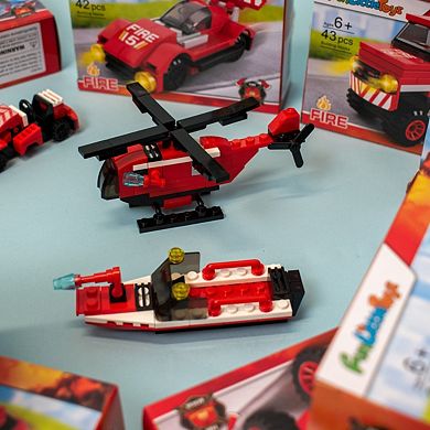 Fire Rescue Cars Building Blocks