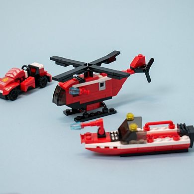 Fire Rescue Cars Building Blocks