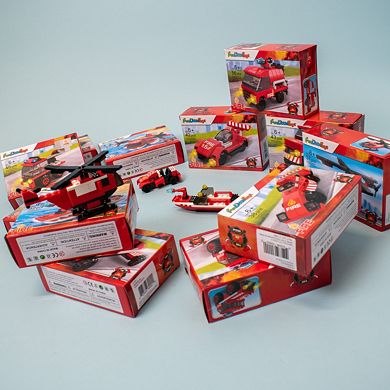 Fire Rescue Cars Building Blocks